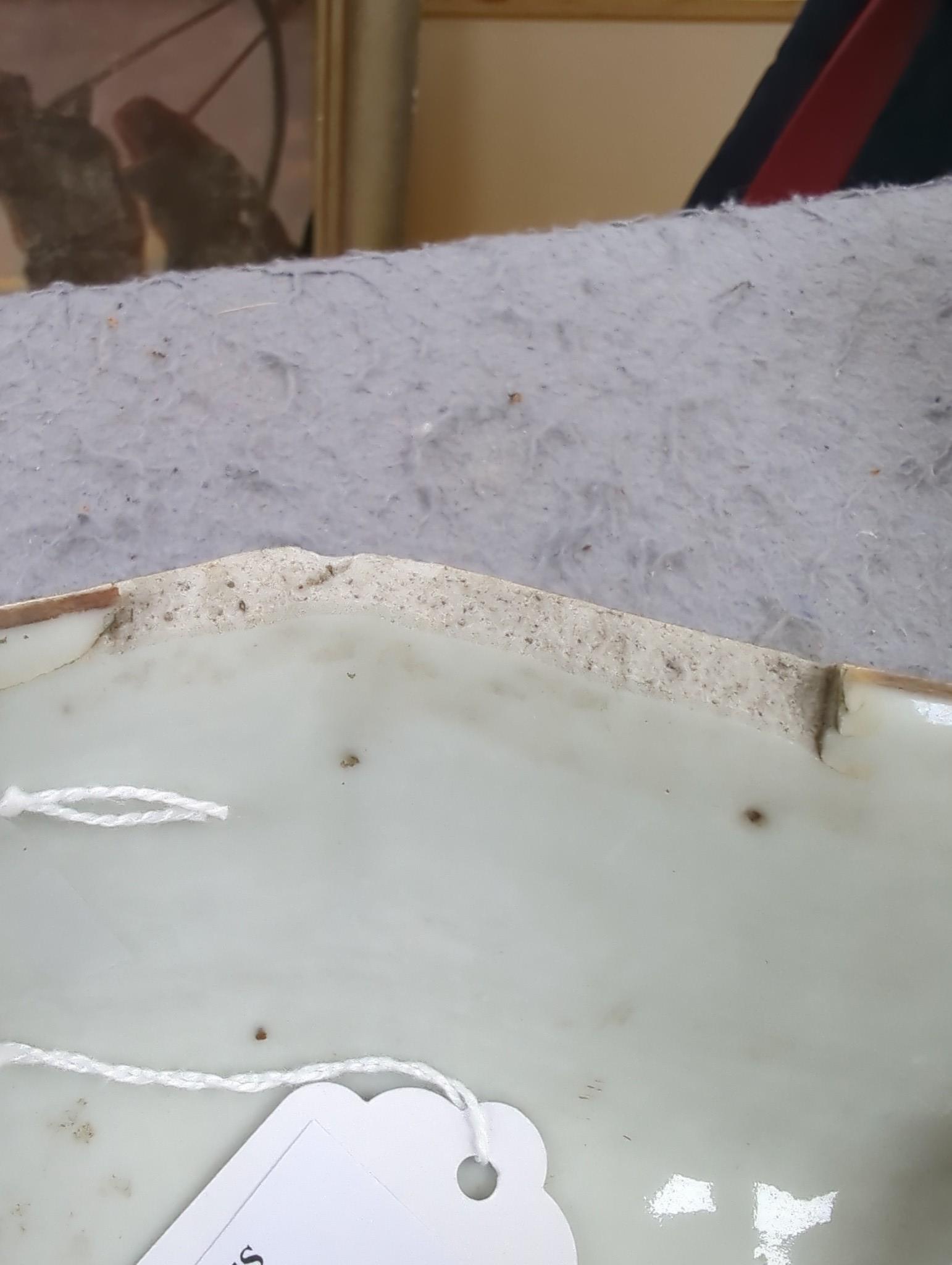 A group of eight items of Chinese ceramics, some damage